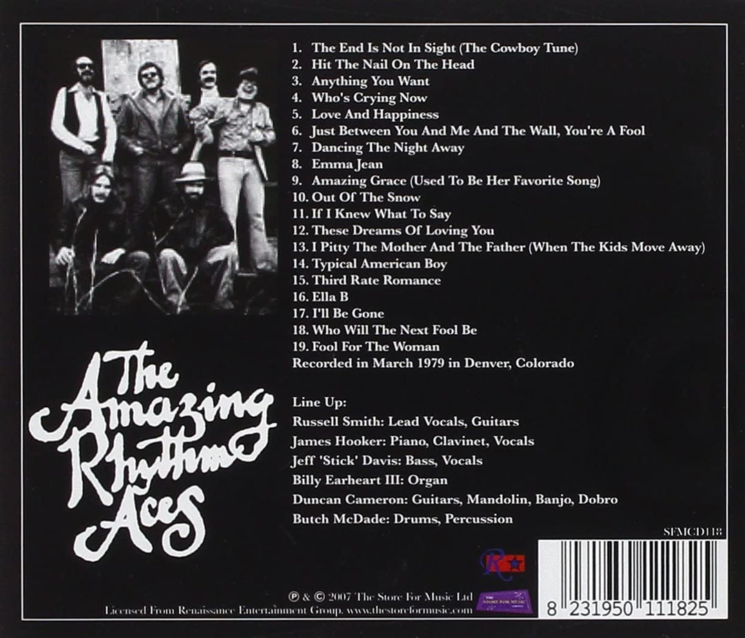 The Amazing Rhythm Aces - Live In America [Audio CD]