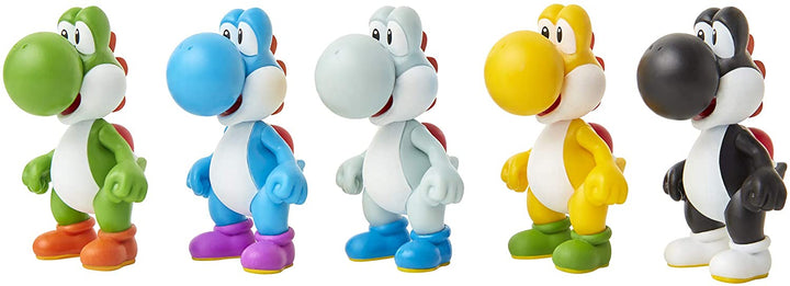 Pack de 5 mini-figurines de 2,5 pouces exclusives à Super Mario Yoshi