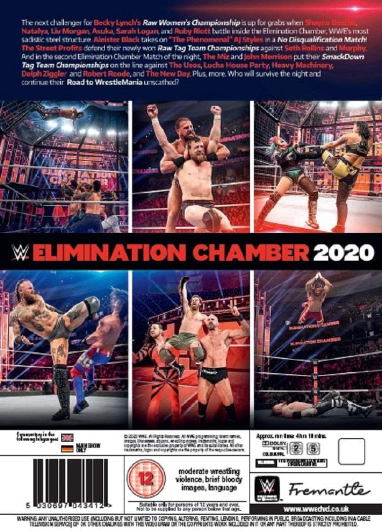 WWE: Elimination Chamber 2020 [DVD]