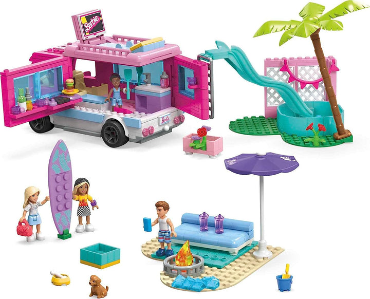 MEGA Barbie , Dream Camper Adventure, building toy for girls and boys