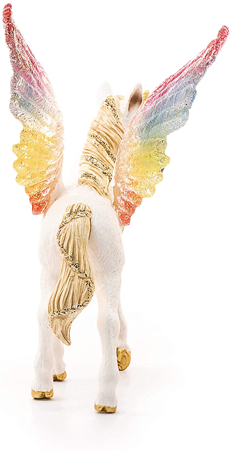 Schleich 70577 Gevleugelde regenboog eenhoorn veulen figuur