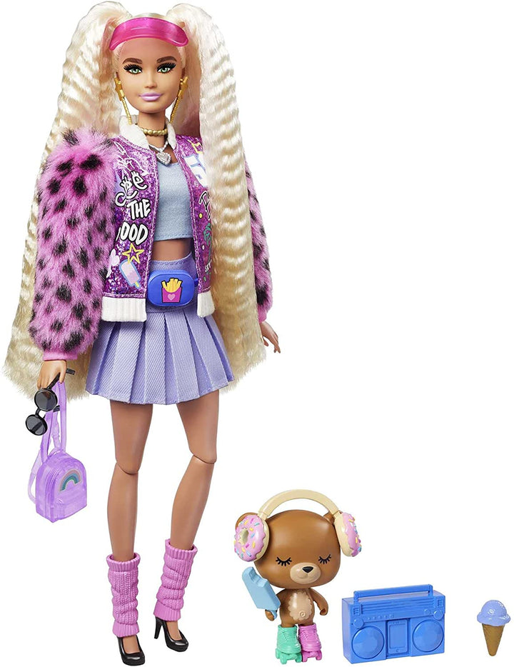 Barbie Extra Doll avec des nattes blondes