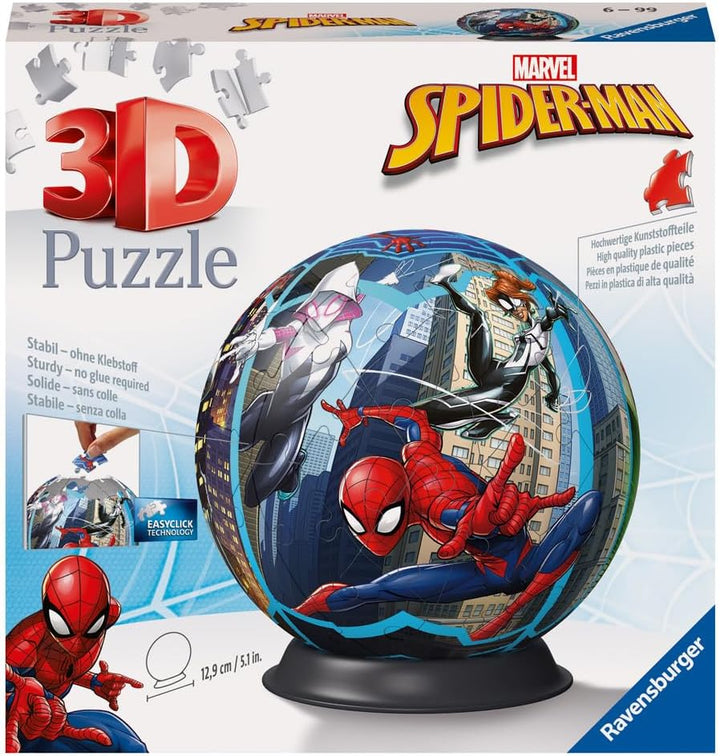 Ravensburger 11563 Marvel Spiderman 3D Jigsaw Puzzle for Kids and Adults Age 6 Years Up