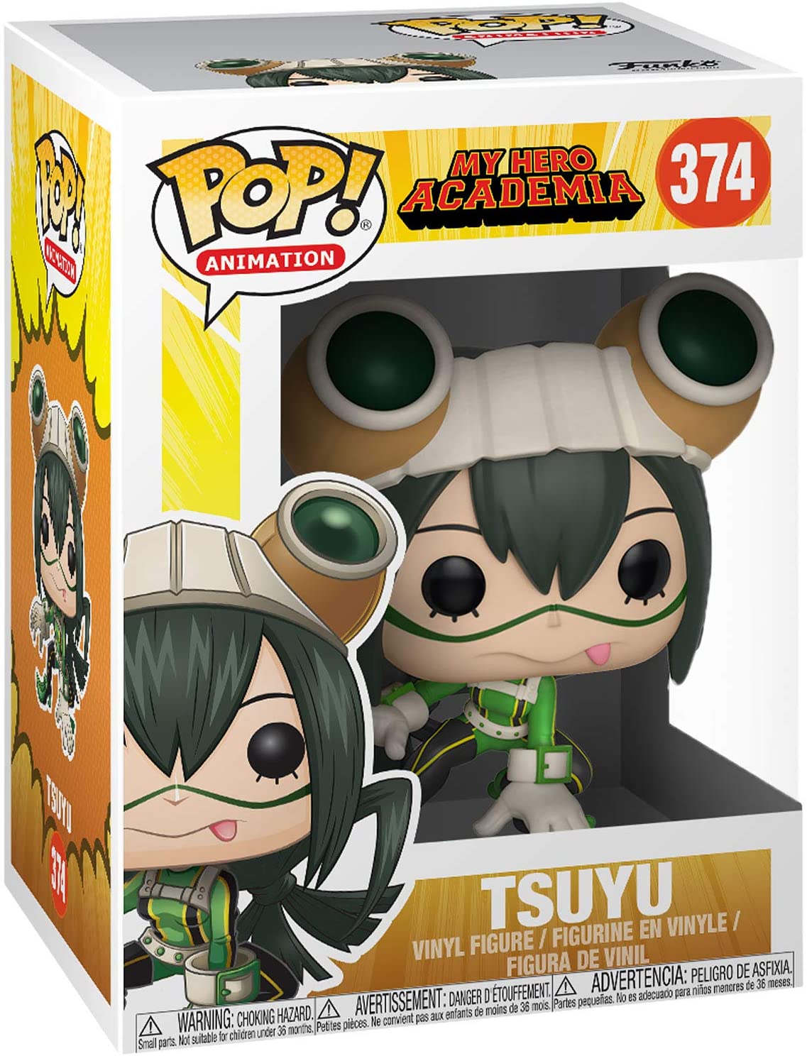 Funko Pop! Animation My Hero Academia - Tsuyu Asui (Tsu/Froppy) Vinyl Figure (32134) 1