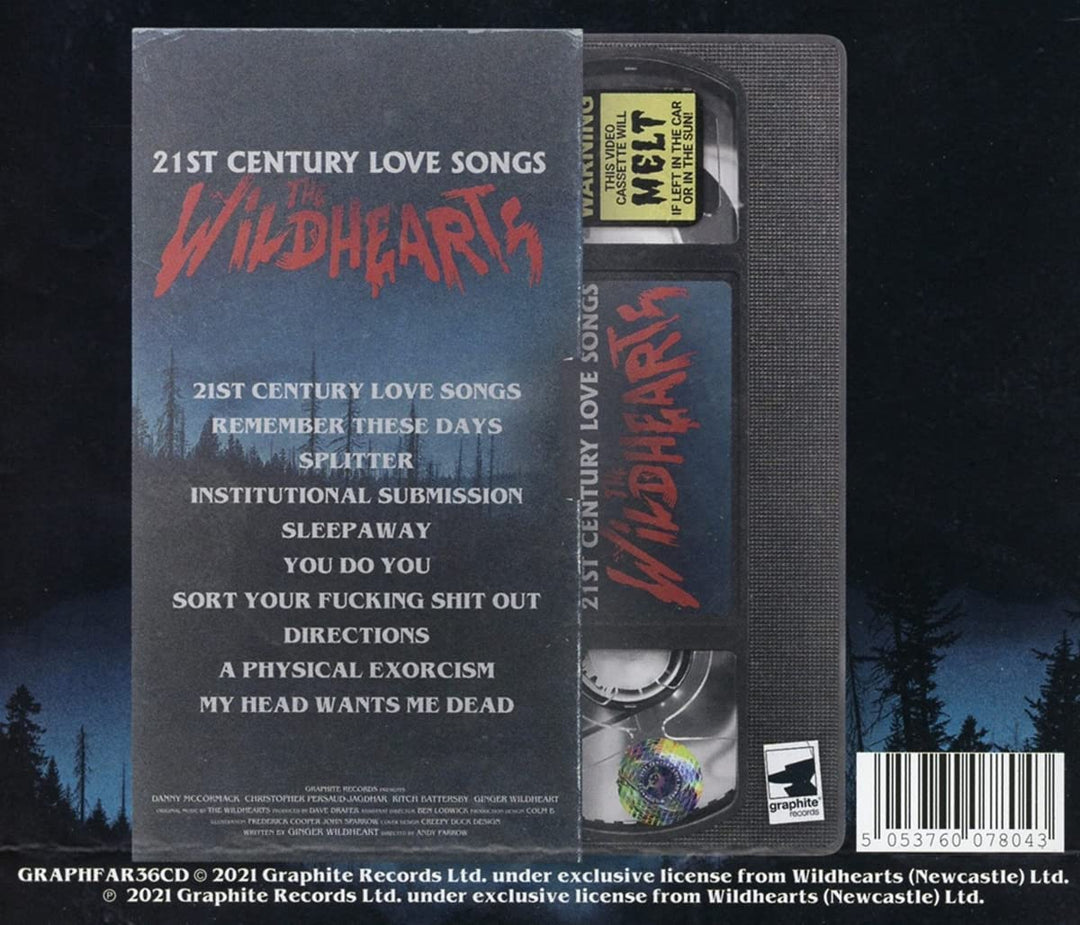 THE WILDHEARTS - 21ST CENTURY LOVE SONGS [Audio CD]