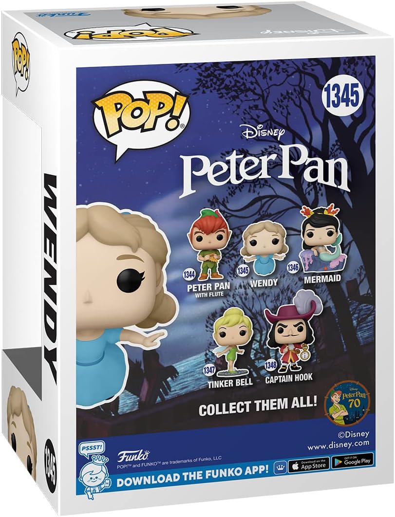 Disney: Peter Pan 70th - Wendy Darling Funko 70698 Pop! Vinyl #1345