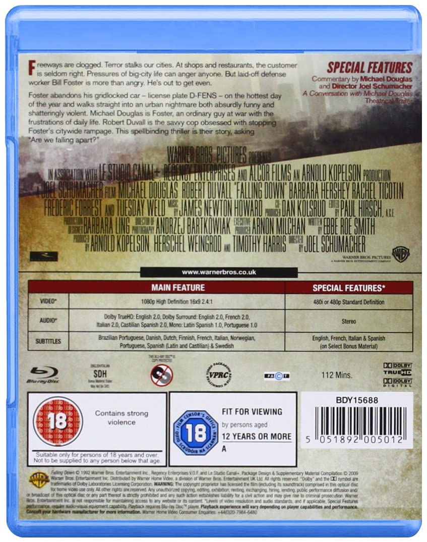 Falling Down (1993) - Blu-ray [Region Free] 2