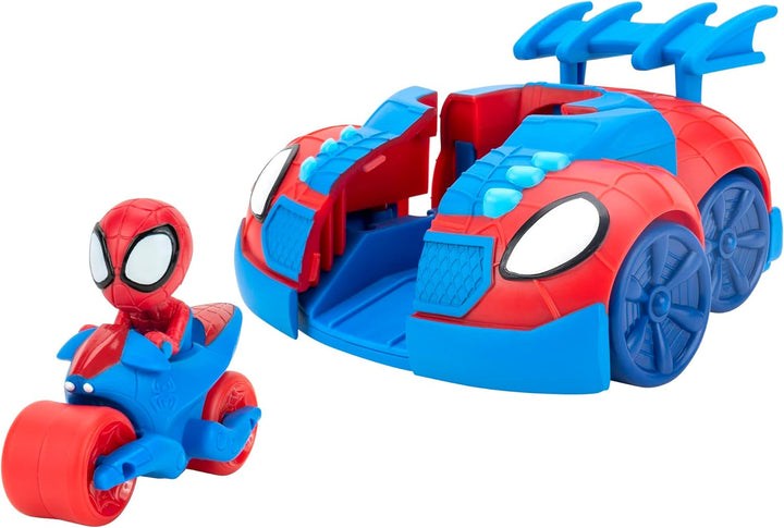 Marvel's Spidey and His Amazing Friends Web Strike 2 n 1 Vehicle