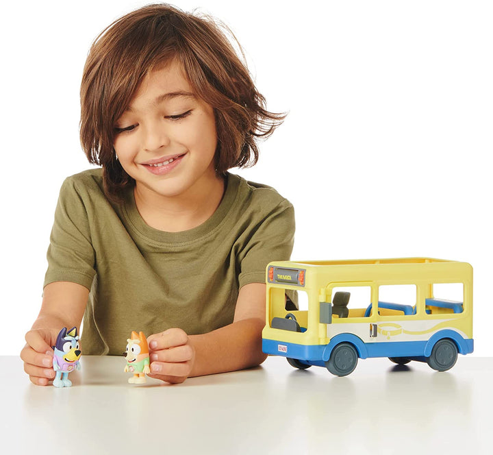 Bluey’s Bus 17345 Vehicle Pack, with Two 2.5-3" Figures