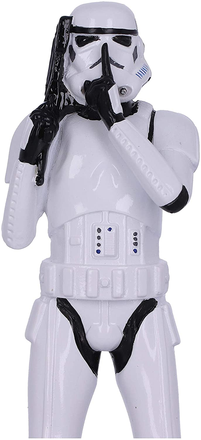 Nemesis Now Original Stormtroopers - Three Wise Sci-Fi Figurines in White (B4889P9) 8