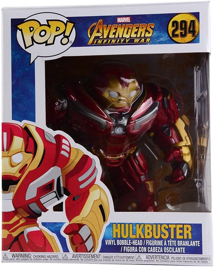 Marvel Avengers Infinity War Hulkbuster Funko 26898 Pop! Vinyl #294