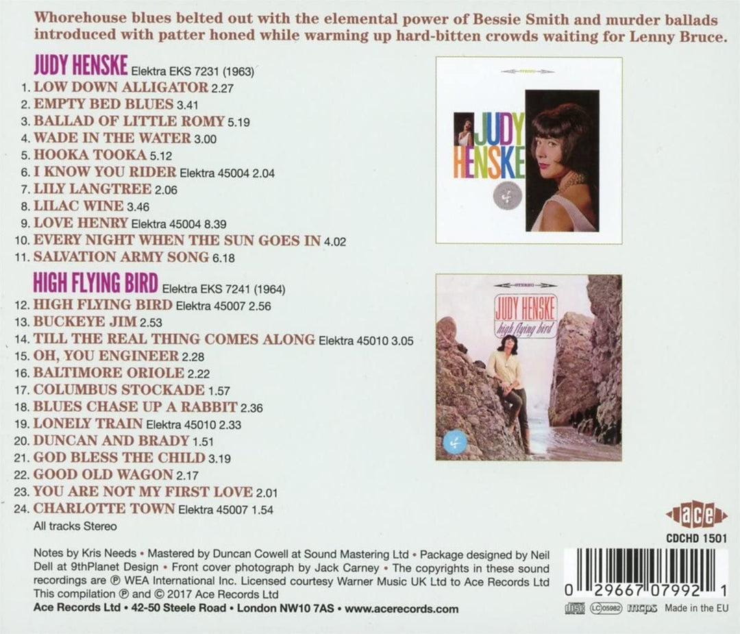 Judy Henske - The Elektra Albums [Audio CD]