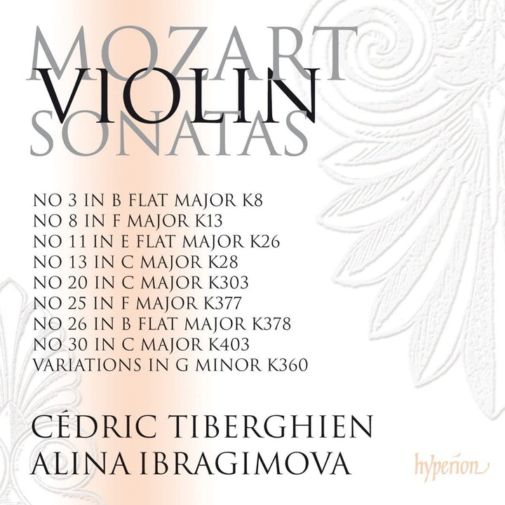 Mozart: Violin Sonatas Vol. 4 [Alina Ibragimova; Cédric Tiberghien] [Hyperion A68164] [Audio CD]