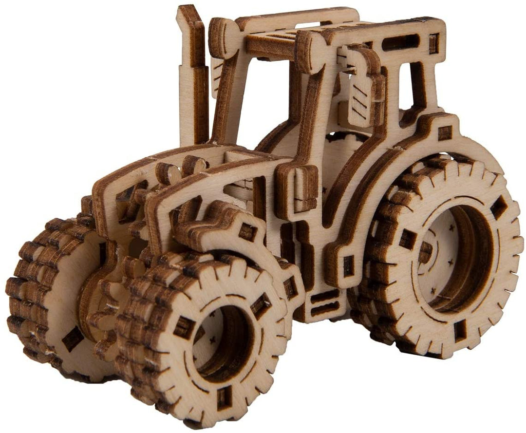 Wooden City Maquette en bois : work horse 1 : Tractor Fendt 210