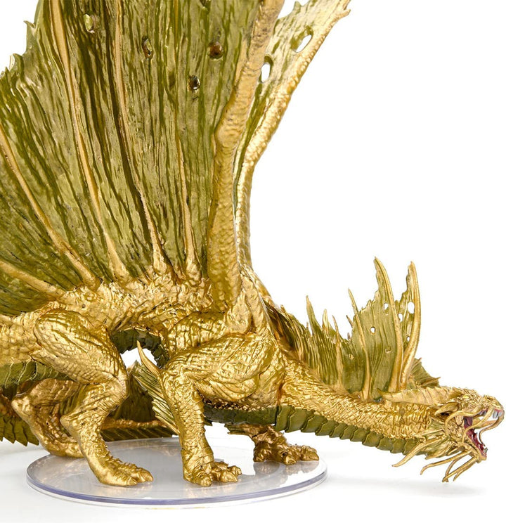 D&D: Icons of The Realms: Adult Gold Dragon Premium Figure