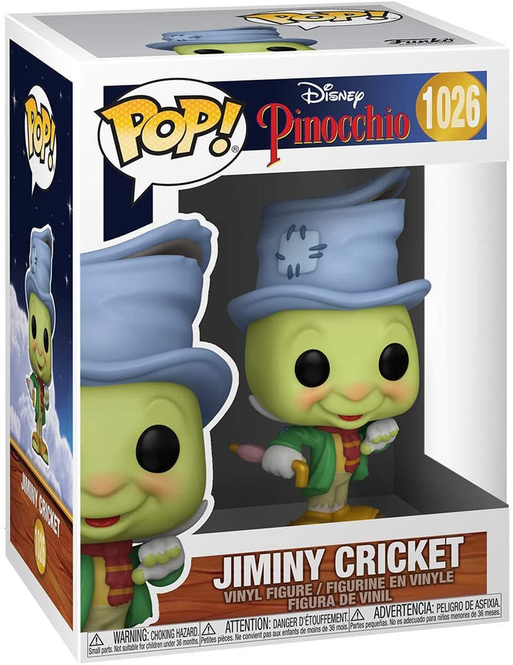 Disney Pinocho Jiminy Cricket Funko 51534 Pop! Vinilo n. ° 1026