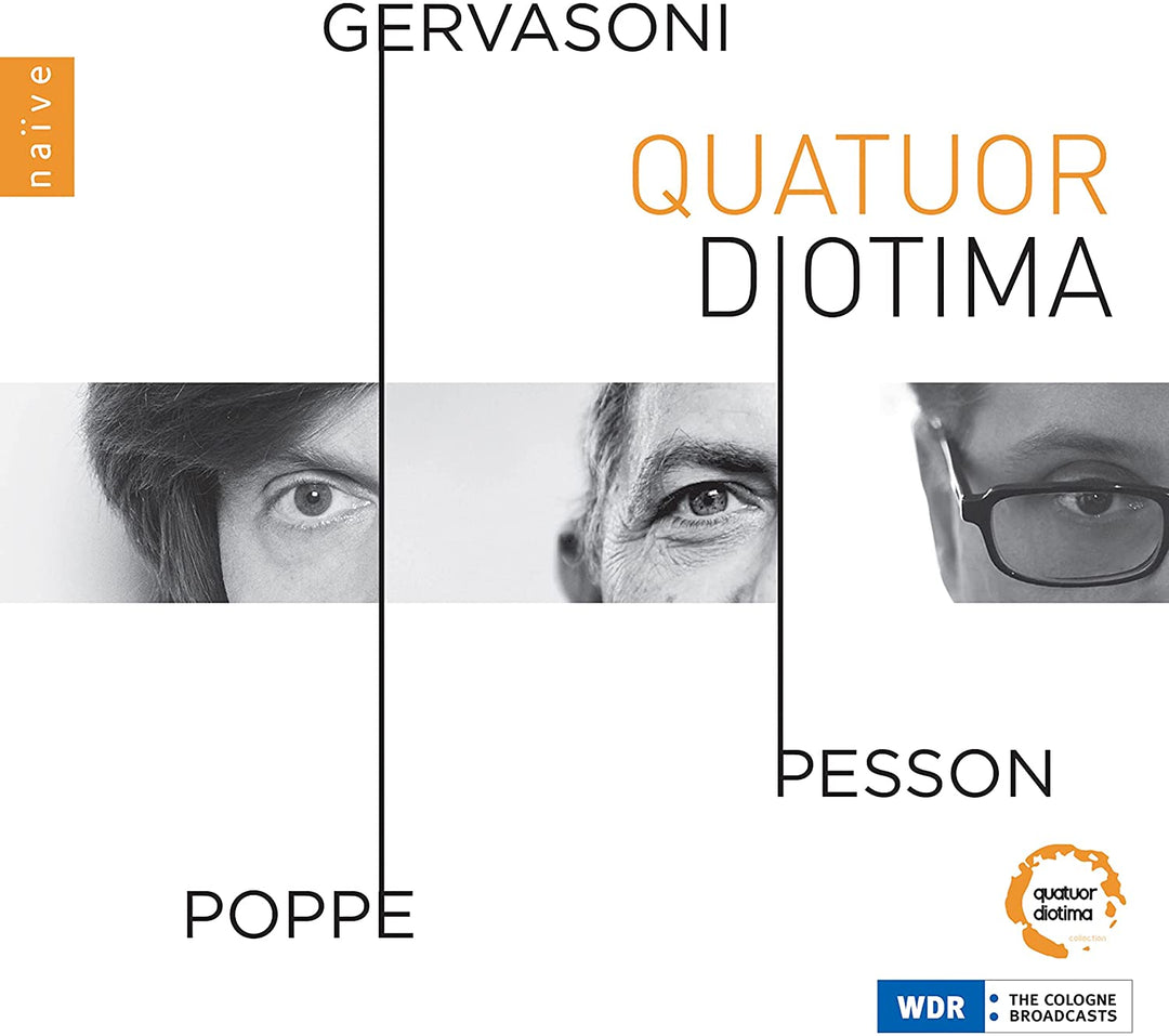 Quatuor Diotima - Quatuor Diotima: Poppe/Gervasoni/Pesson [Audio CD]