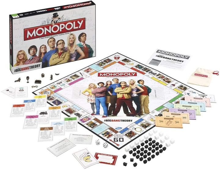 Le jeu de société Monopoly de la théorie du Big Bang