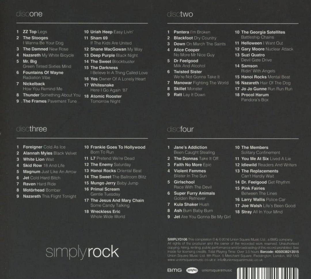 Simply Rock [Audio CD]