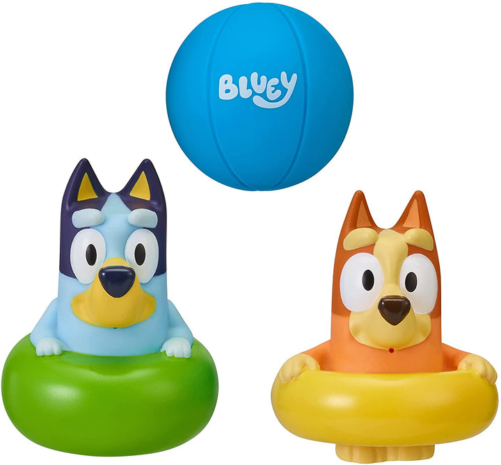 Bluey 13063 Bath Squirters 3-Pack