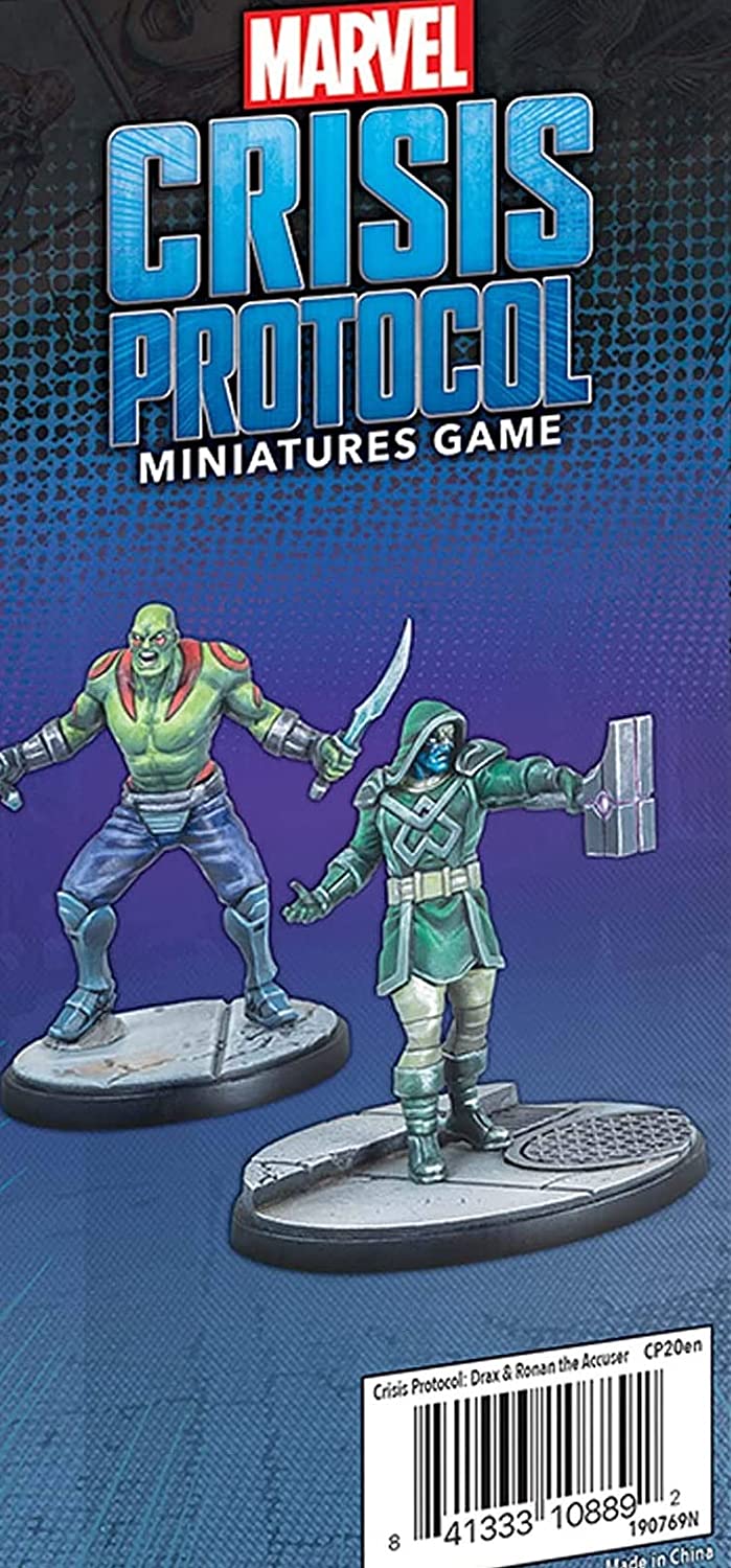 Atomic Mass Games | Marvel Crisis Protocol: Character Pack: Drax and Ronan the Accuser