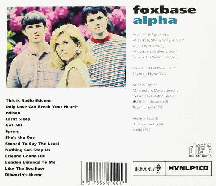 Saint Etienne - Foxbase Alpha [Audio CD]