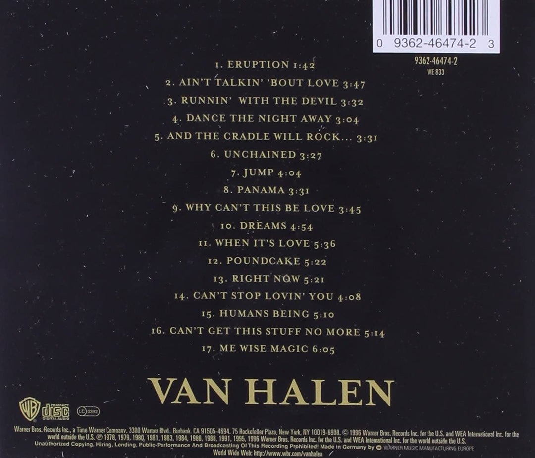 The Best of Van Halen, Vol.1 [Audio CD]