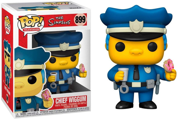 El jefe de los Simpson Wiggum Funko 52946 Pop! Vinilo n. ° 899