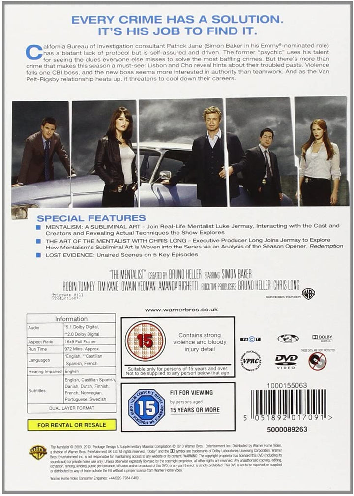 MENTALIST SEASON 2 S)