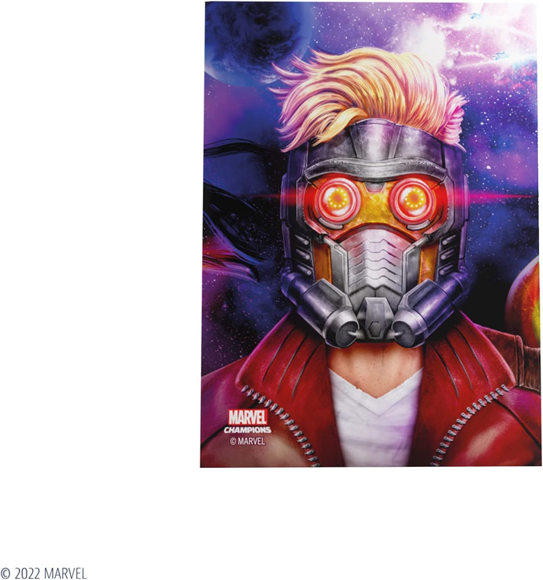 Gamegenic Marvel Champions The Card Game Official Star-Lord Fine Art Sleeves