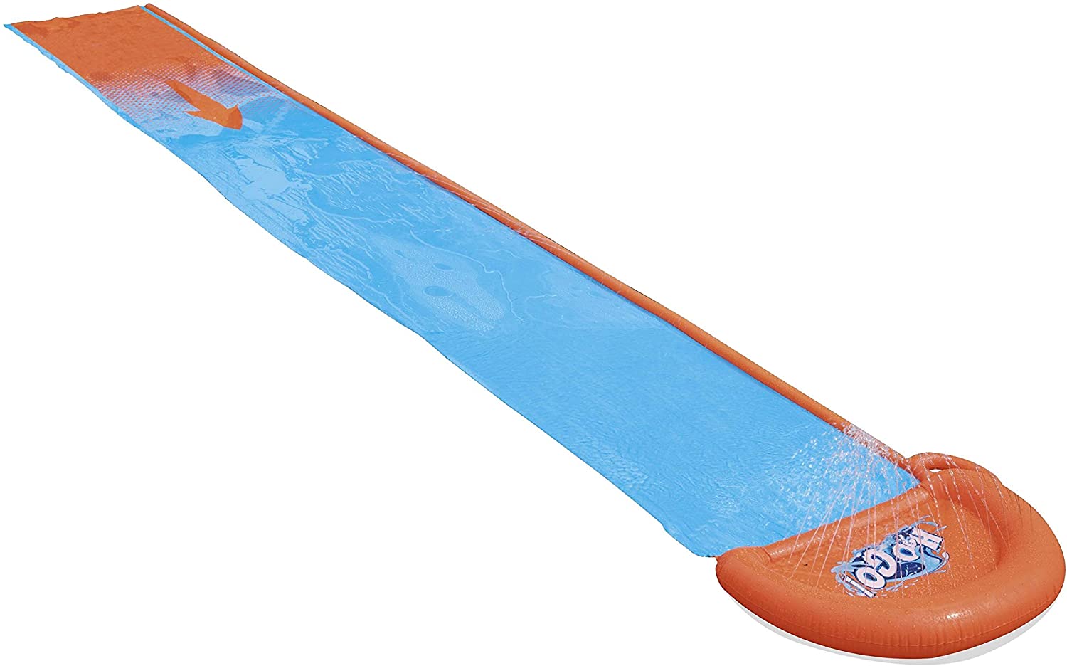 Scivolo d&#39;acqua singolo Bestway H20GO, scivolo gonfiabile da 4,88 m e scivolo con irrigatori integrati 3