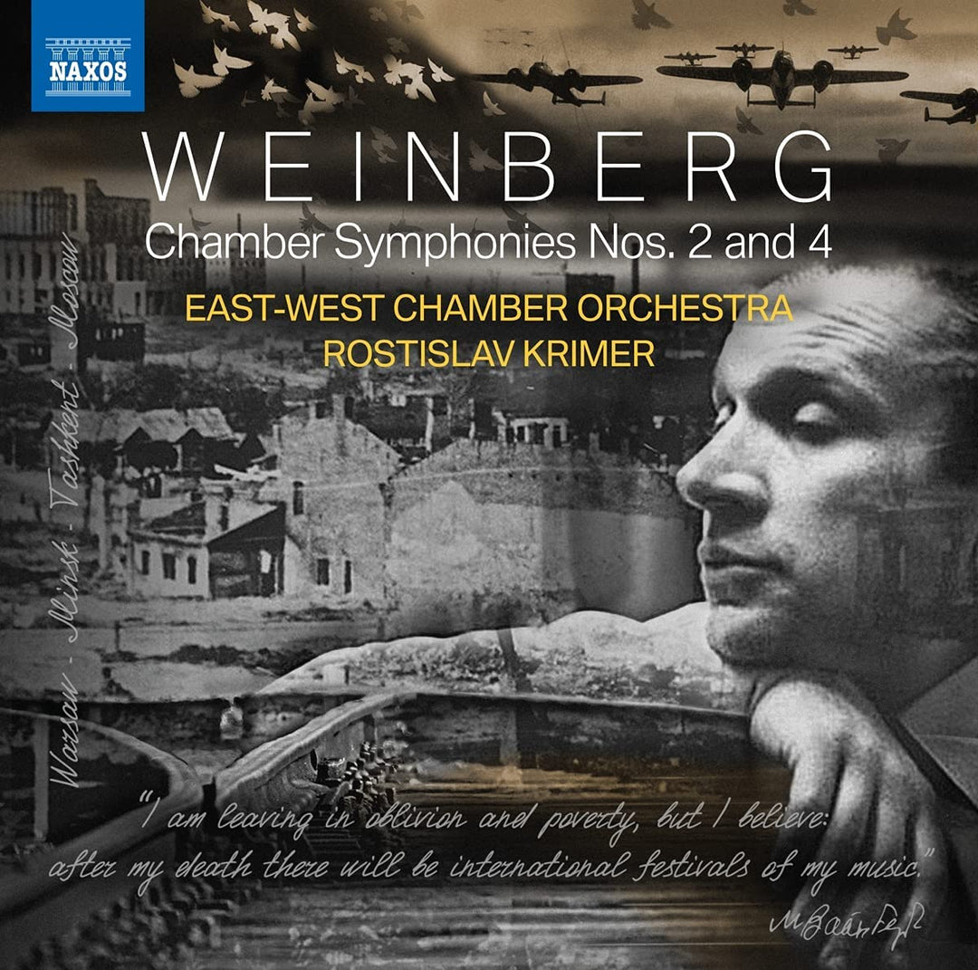 East-West Chamber Orchestra - Weinberg: Chamber Symphonies Nos. 2 and 4 [East-West Chamber Orchestra; Rotislav Krimer] [Naxos: 8574210] [Audio CD]