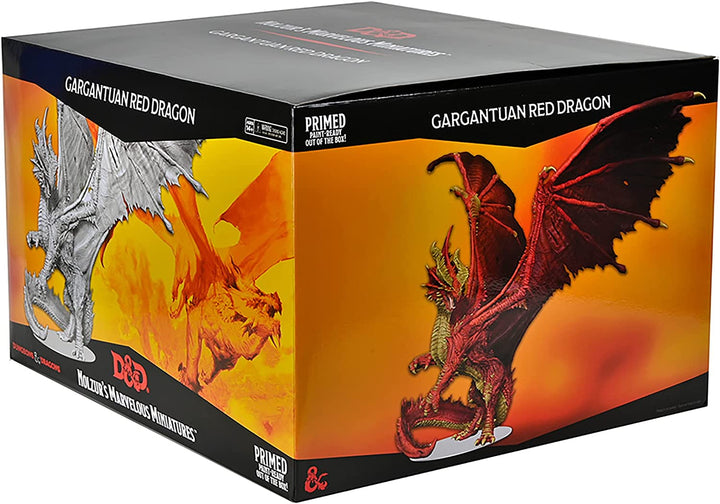 Gargantuan Red Dragon: D&D Nolzur's Marvelous Miniatures