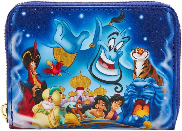 Loungefly Disney Aladdin 30th Anniversary Zip Around Wallet Aladdin One Size, Al