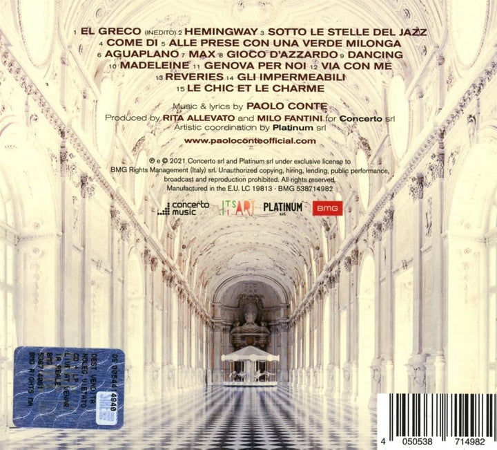 Paolo Conte - Live At Venaria Reale [Audio CD]