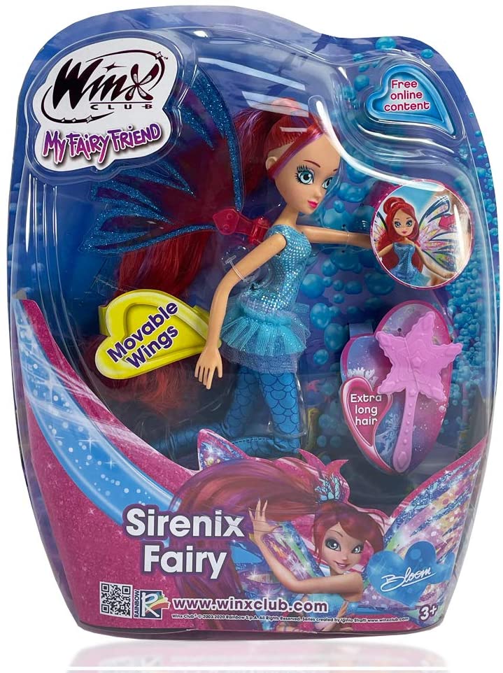 Winx Club My Fairy Friend Sirenix Bloom Fairy Fashion Doll Toy