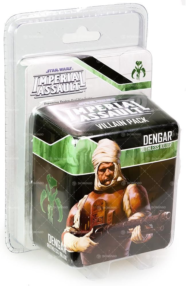 Fantasy Flight Games | Imperial Assault Villain Pack Dengar | Board Game