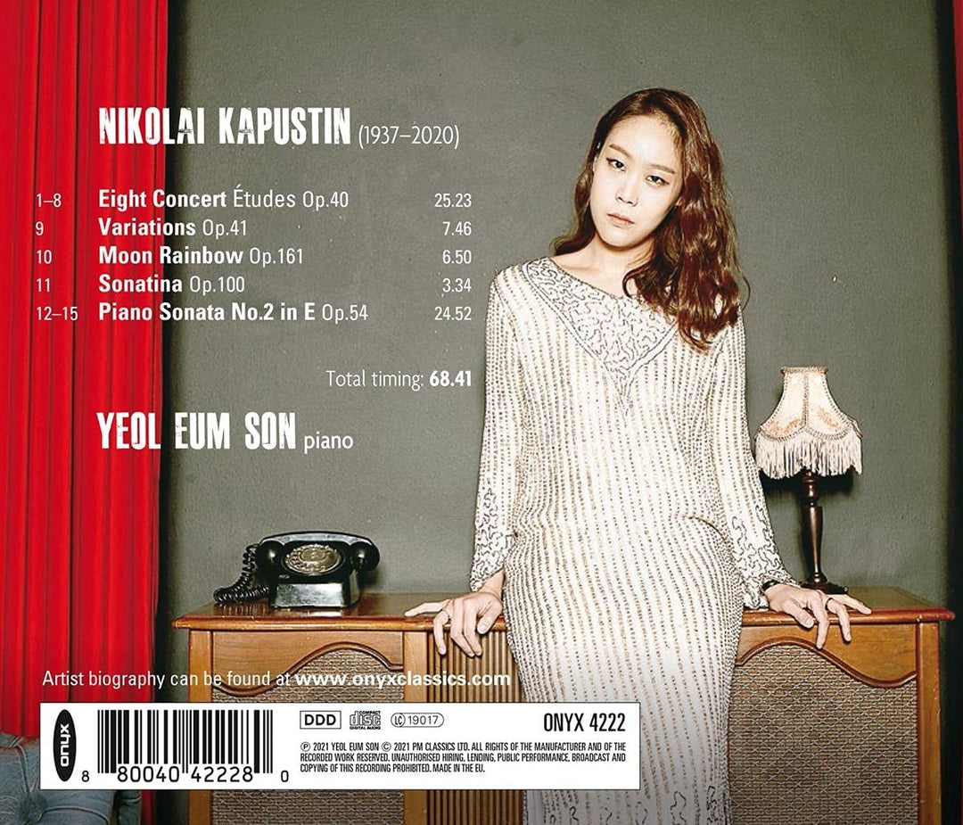 Son, Yeol Eum - Yeol Eum Son: Kapustin [Audio CD]