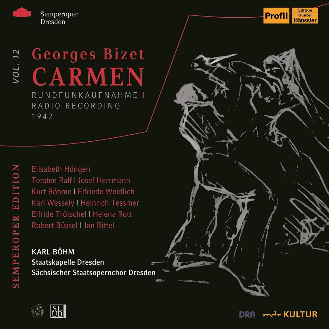 Bizet: Carmen [Elizabeth Hongen; Torsten Ralf; Josef Herrmann; Elfriede Weidlich] [Profil: PH16076] [Audio CD]