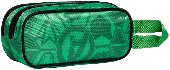 Hulk Destroy-3D Double Pencil Case, Green