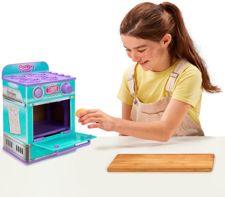 Cookeez Bread Oven Playset - Interactive Plush Baking Toy for Ages 5-12 (23501)