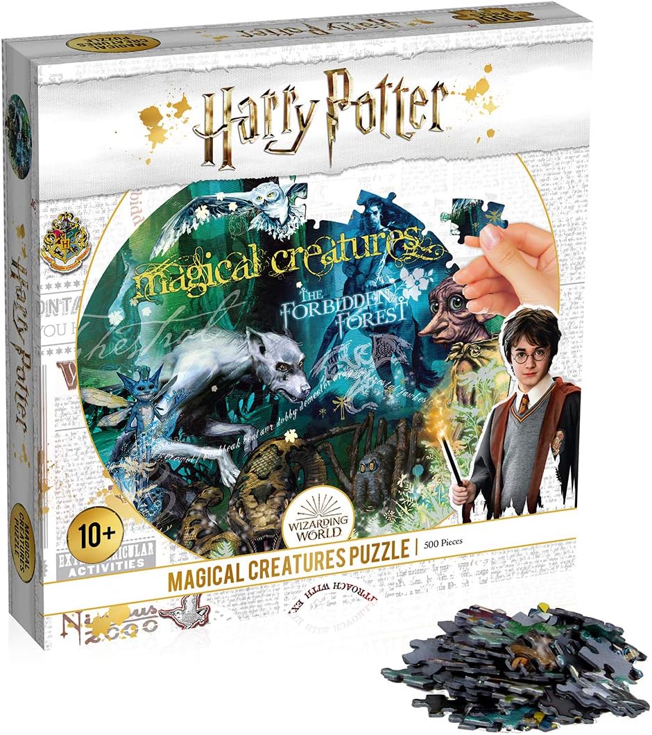 Harry Potter Magical Creatures 500 Piece Jigsaw Puzzle