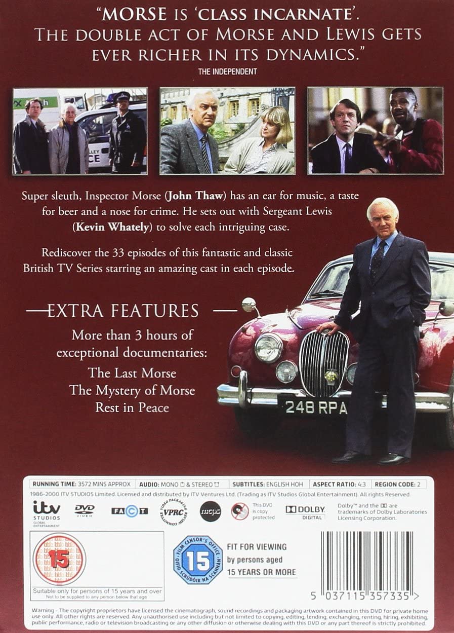 Inspector Morse: Series 1-12 [UK Import] - [DVD]