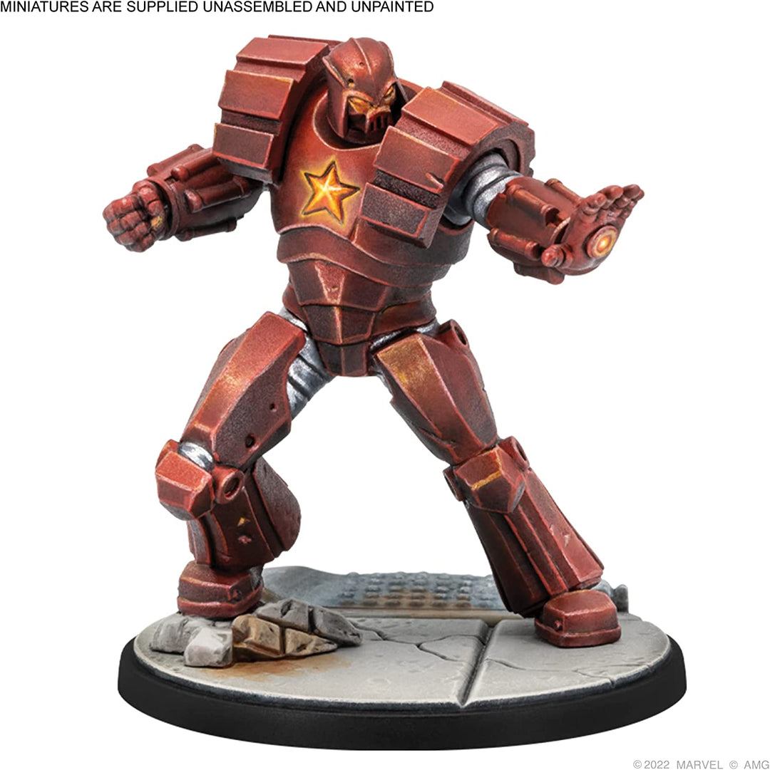 Atomic Mass Games Crimson Dynamo & Dark Star Marvel Crisis Protocol Miniatures (FFGCP88)