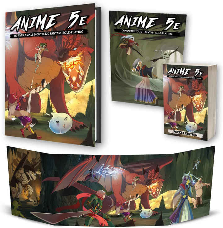 Anime 5E Games Master's Screen & Adventure