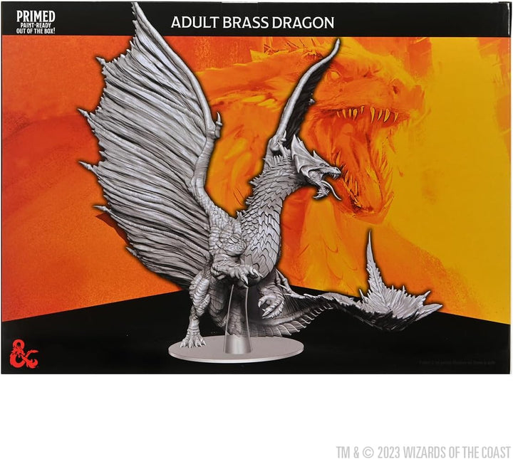 Wizkids Dungeons & Dragons Frameworks Miniature Model Kit Adult Brass Dragon