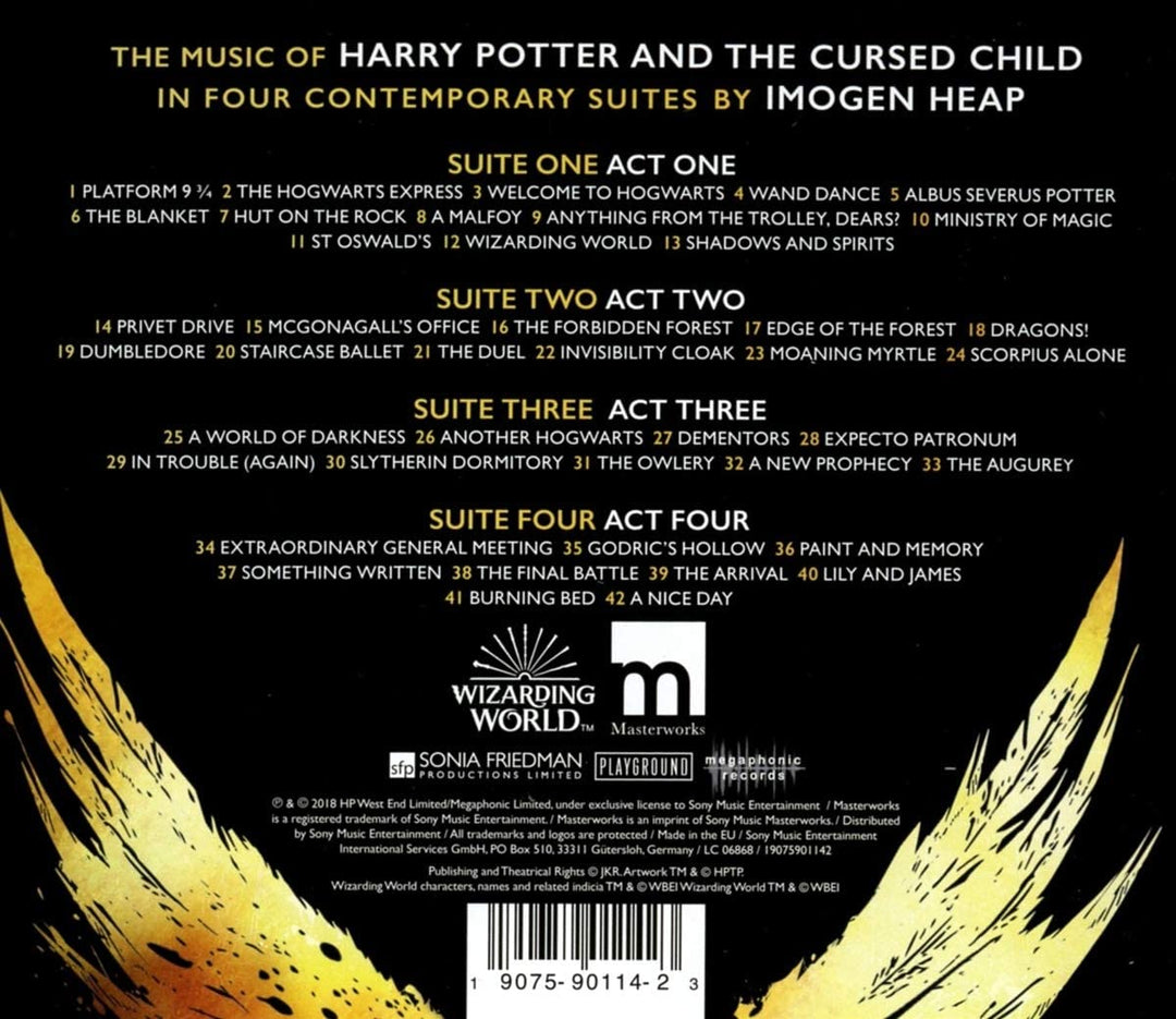 The Music of Harry Potter and the Cursed Child - In Four Contemporary Suites [Audio CD]