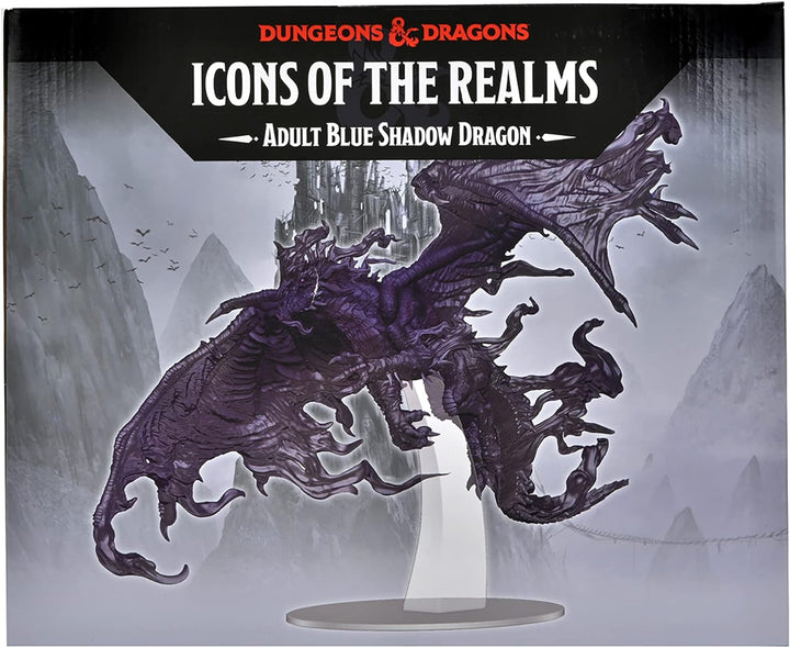 D&D Icons of the Realms: Adult Blue Shadow Dragon