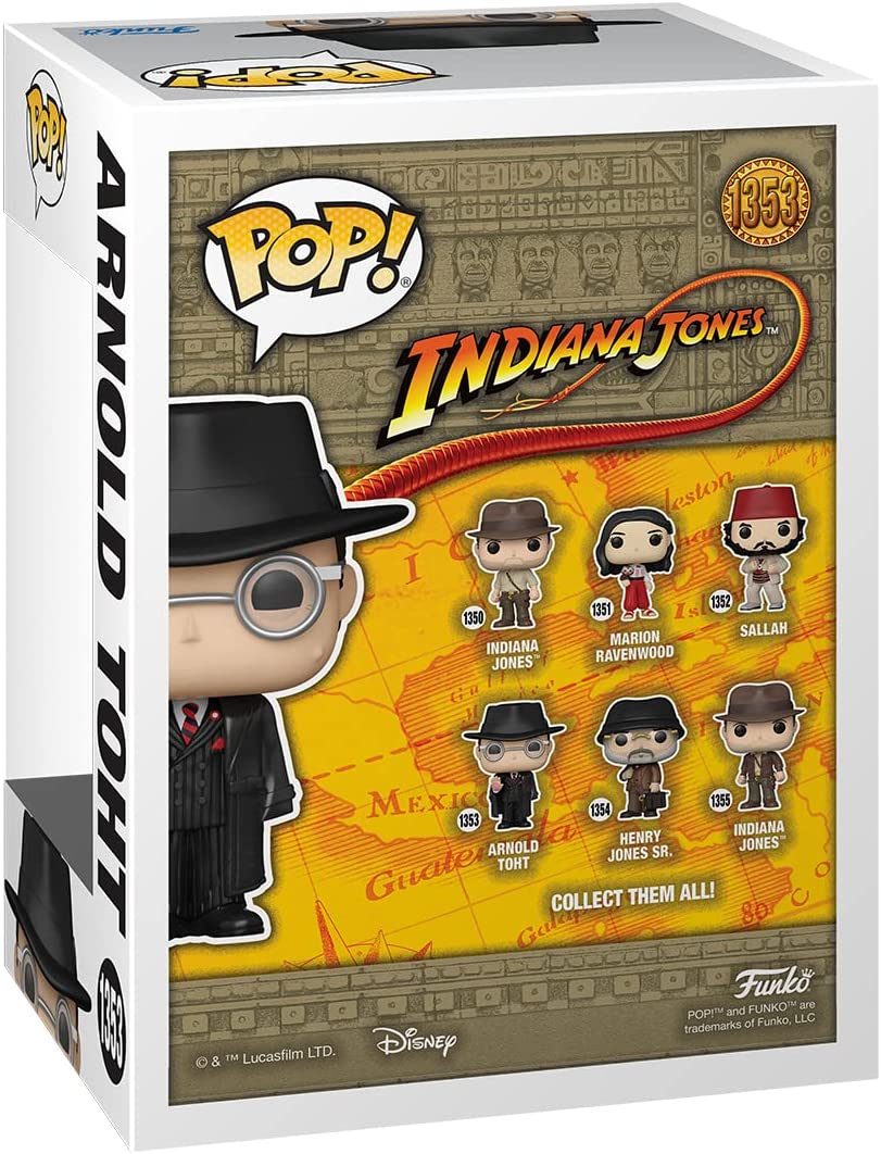 Movies: ROTLA - Raiders Of The Lost Ark - Arnold Toht Funko 59257 Pop! Vinyl #1353