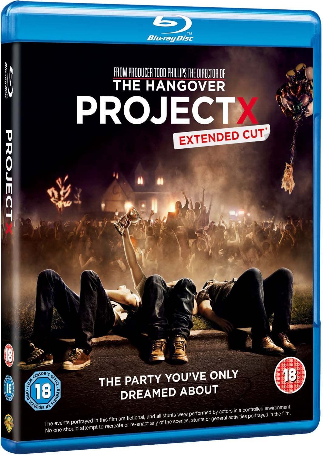 Project X [2012] [Region Free] - Comedy [Blu-ray]